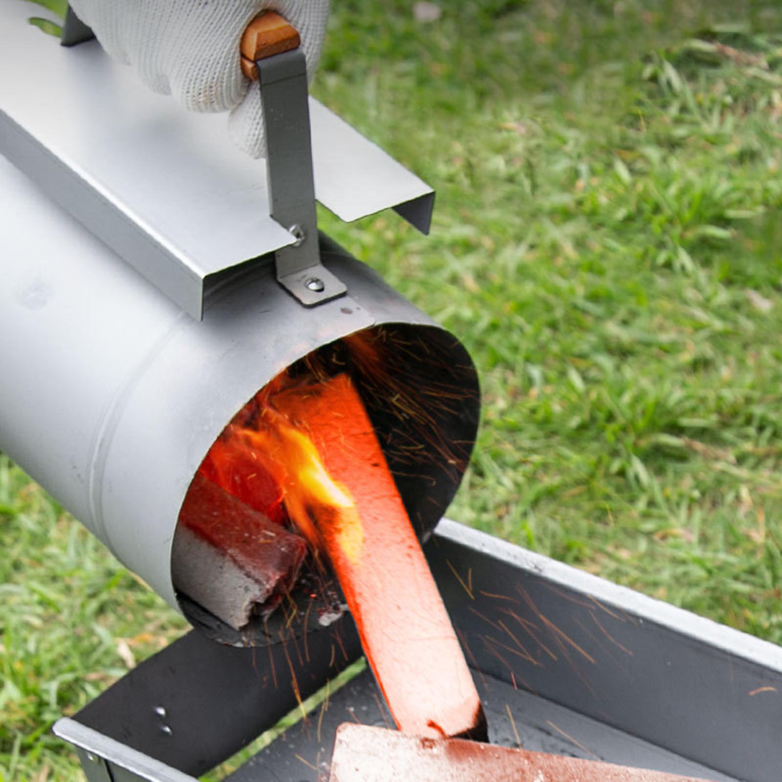 Arrancador de chimenea de carb - Charcoal Chimney Starter reseña y precio