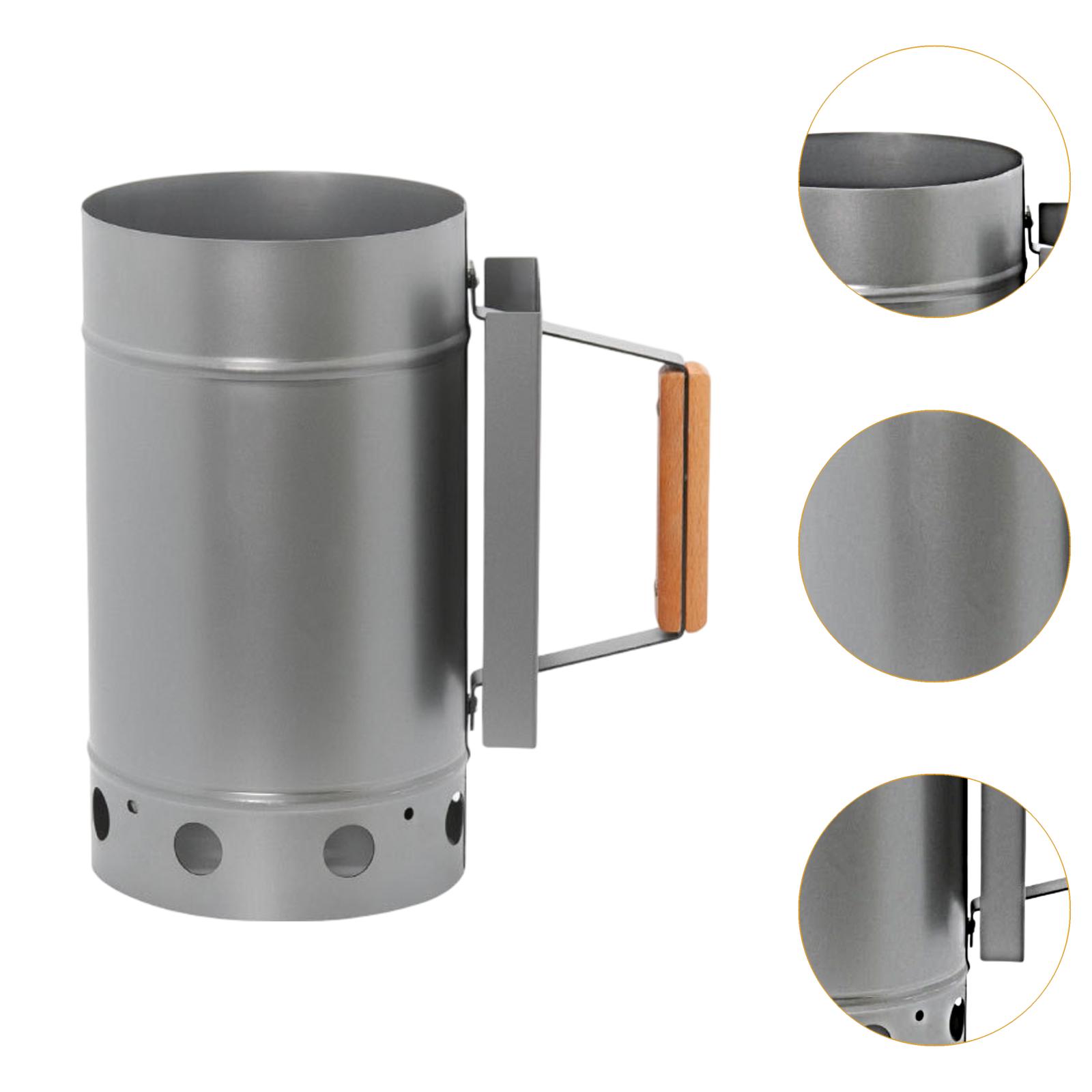 Arrancador de chimenea de carb - Charcoal Chimney Starter reseña y precio