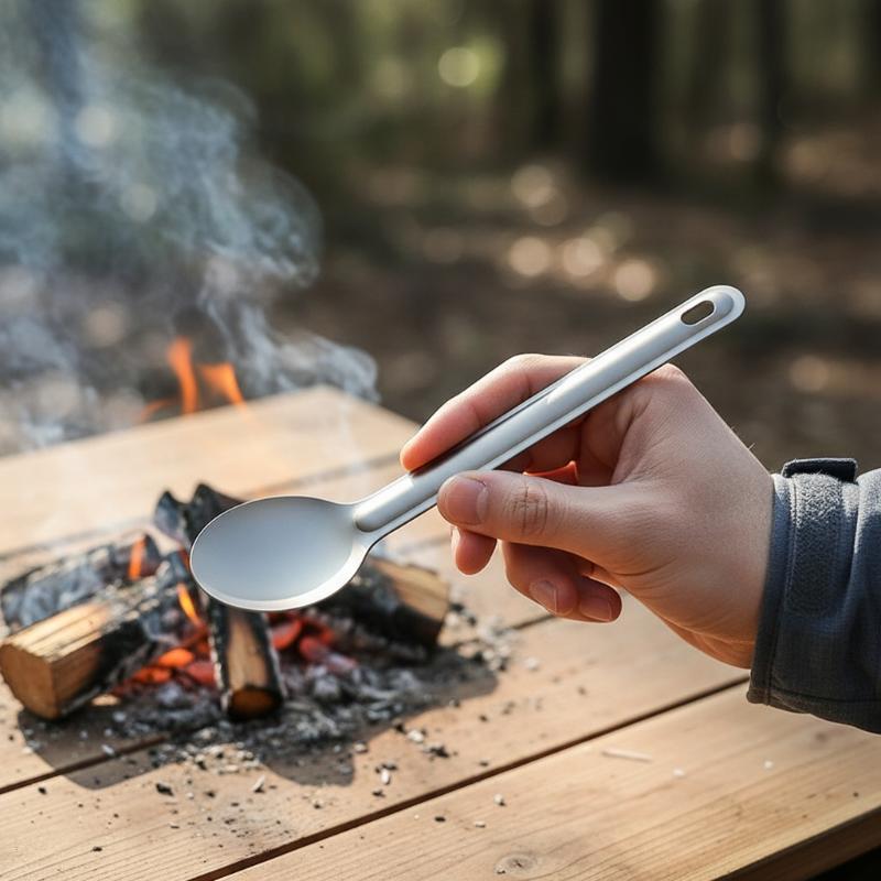 Juego de cucharas portátiles d - Camping Cooking Trangia reseña y precio