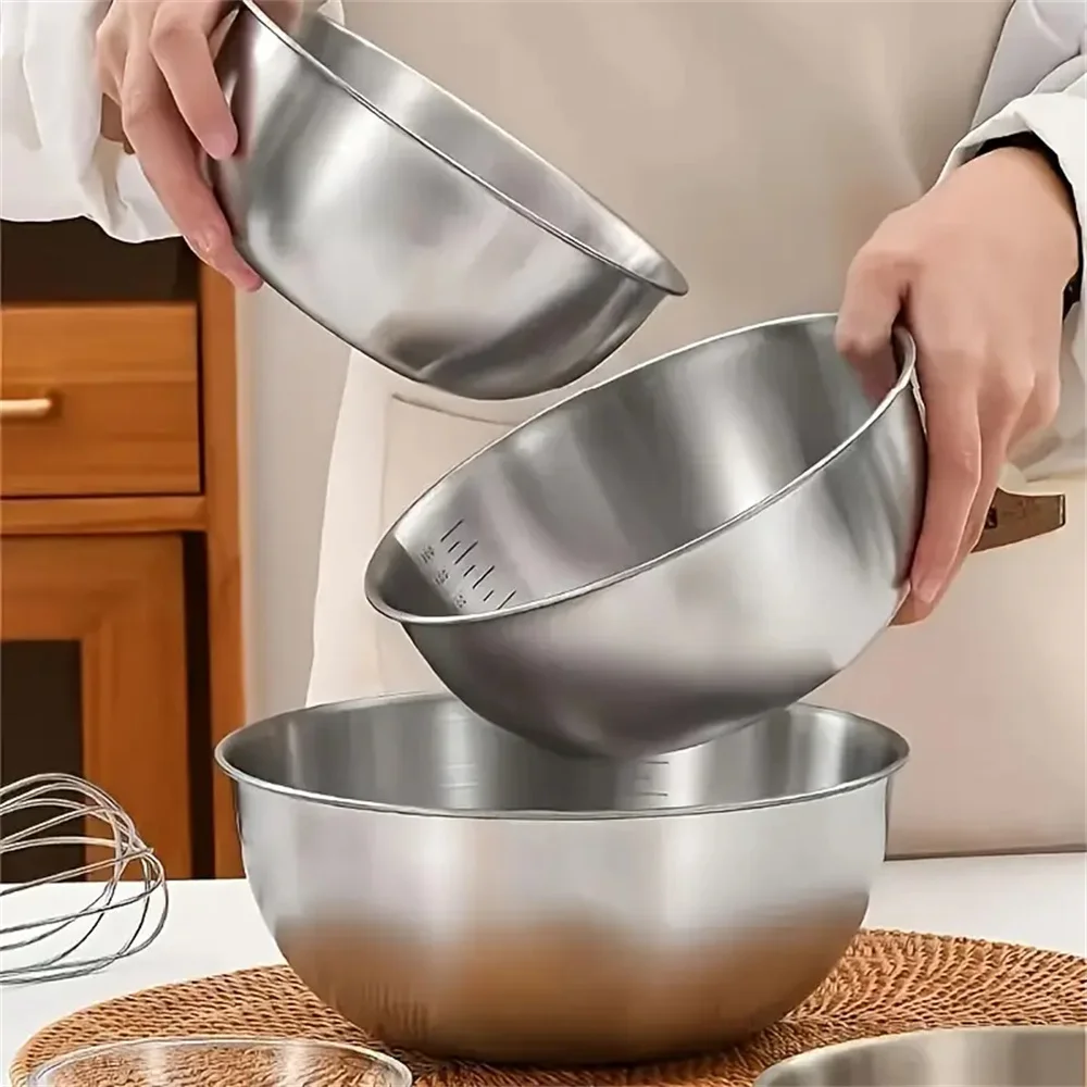 Juego de 3 Tazones de Acero In - Camping Cooking Pan Set reseña y precio
