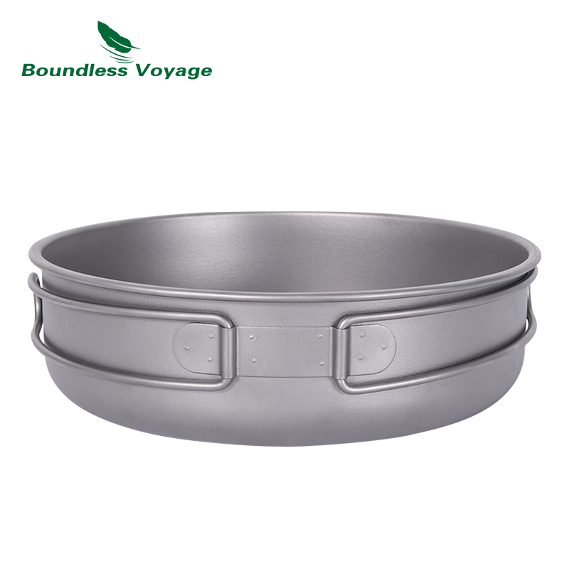 Boundless Voyage-sartén antiad - Camping Cooking Wok reseña y precio