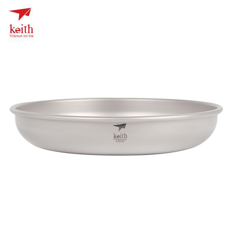 Placa de titanio Keith, platos - Camping Cooking Tray reseña y precio
