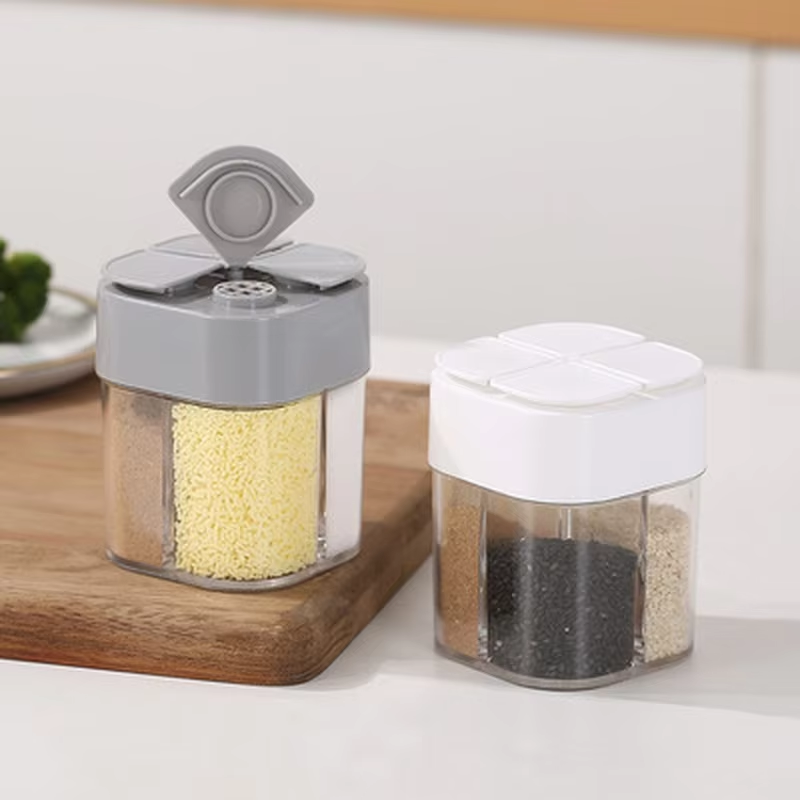 Dispensador de especias 4 en 1 - Camping Cooking Kit Box reseña y precio