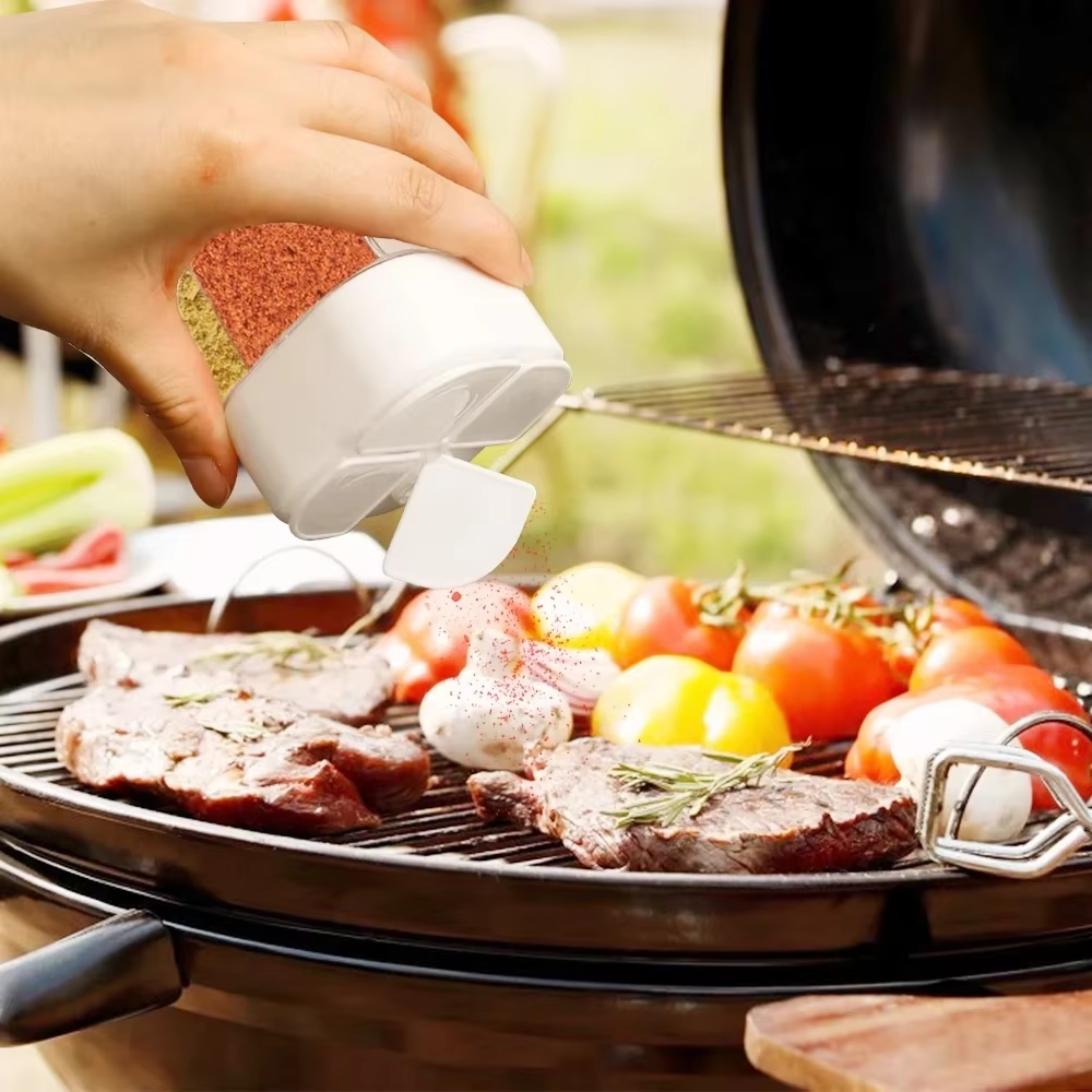 Dispensador de especias 4 en 1 - Camping Cooking Kit Box reseña y precio