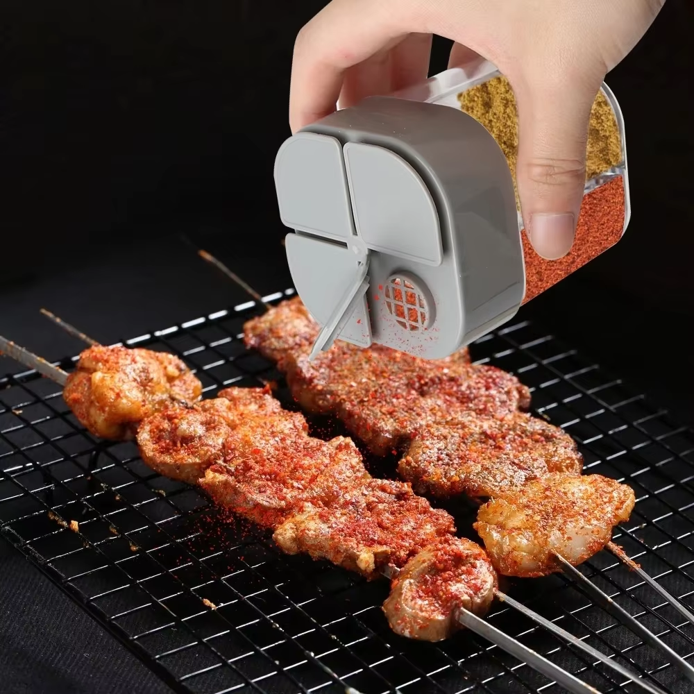 Dispensador de especias 4 en 1 - Camping Cooking Kit Box reseña y precio