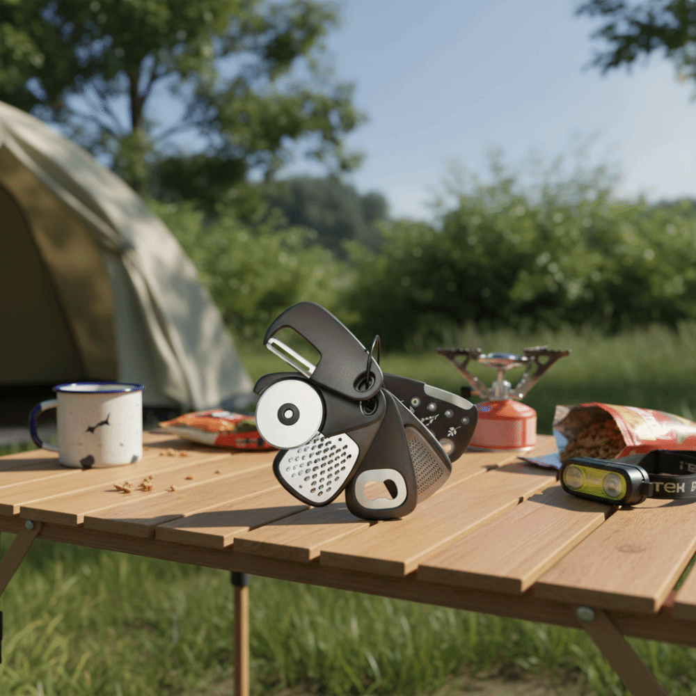 Juego de utensilios de camping - Camping Cooking Set Compact reseña y precio