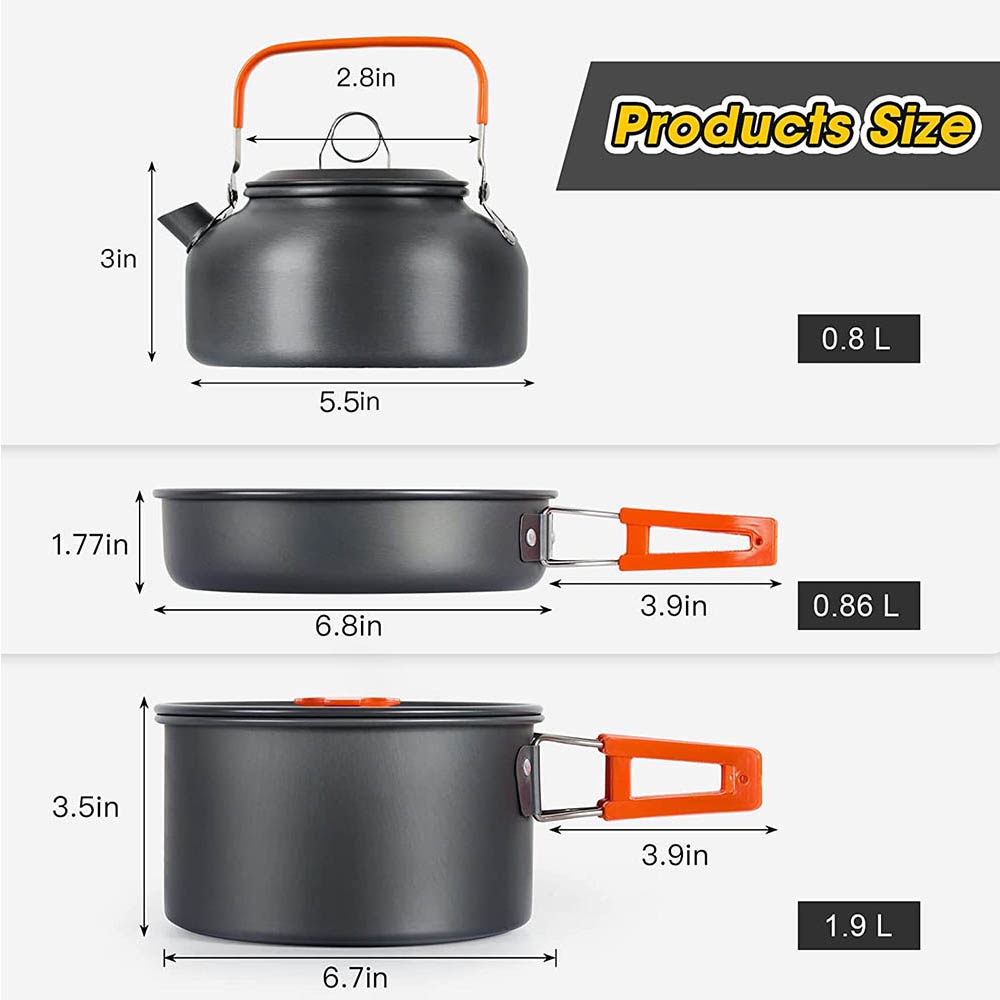 Juego de Cocina para Acampar a - Camping Cooking Vegetables reseña y precio