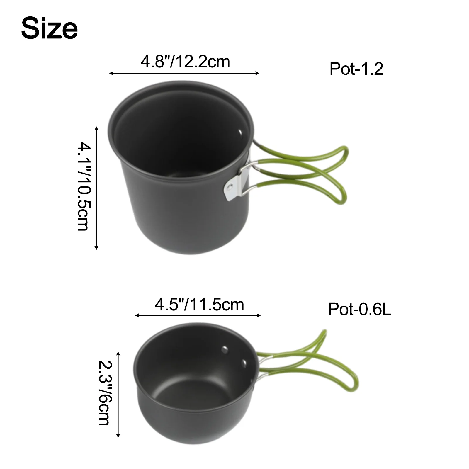 Juego de ollas de aluminio ano - Camping Cooking Set Compact reseña y precio