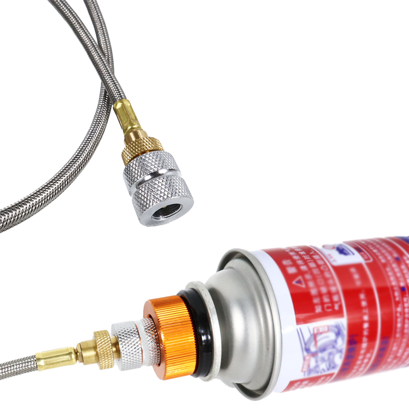 Adaptador de recarga de propan - Camping Cooking Jet reseña y precio