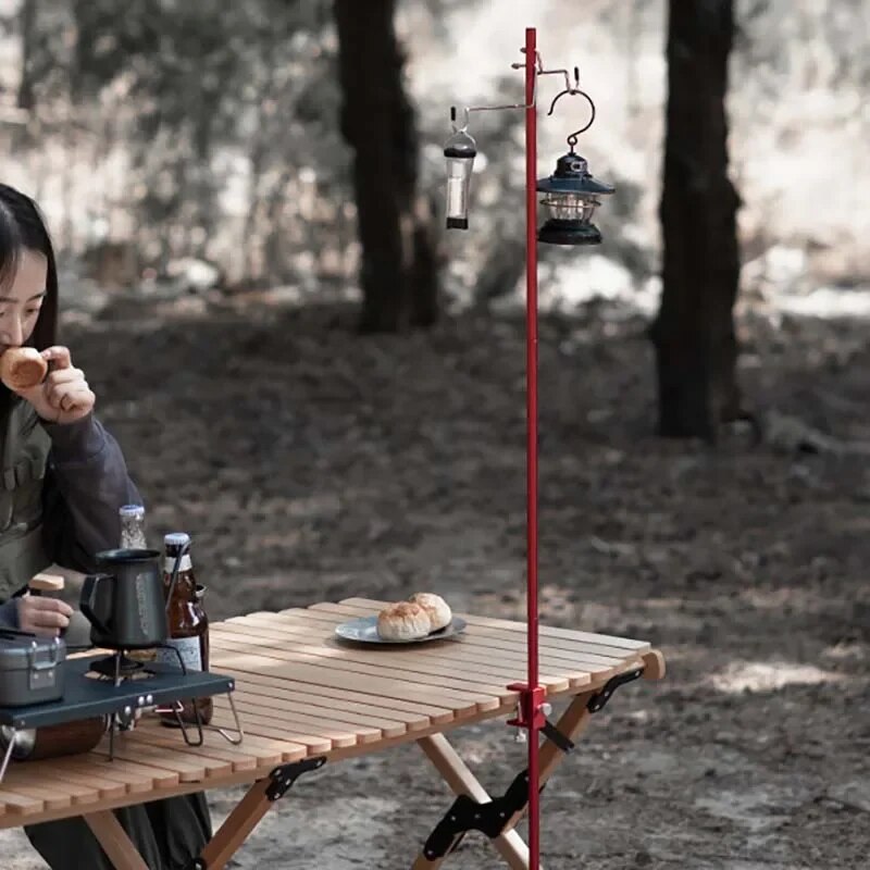 TARKA-soporte para linterna de - Camping Cooking Tripod reseña y precio