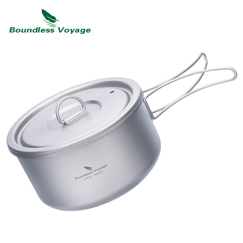 Olla de Camping de titanio Bou - Camping Cooking Set reseña y precio