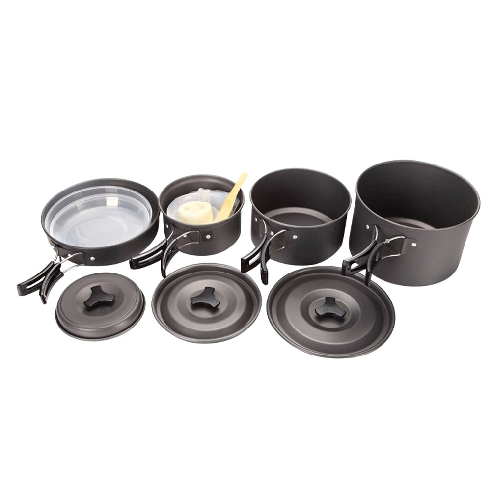 Juego de utensilios de cocina  - Camping Cooking Set Compact reseña y precio