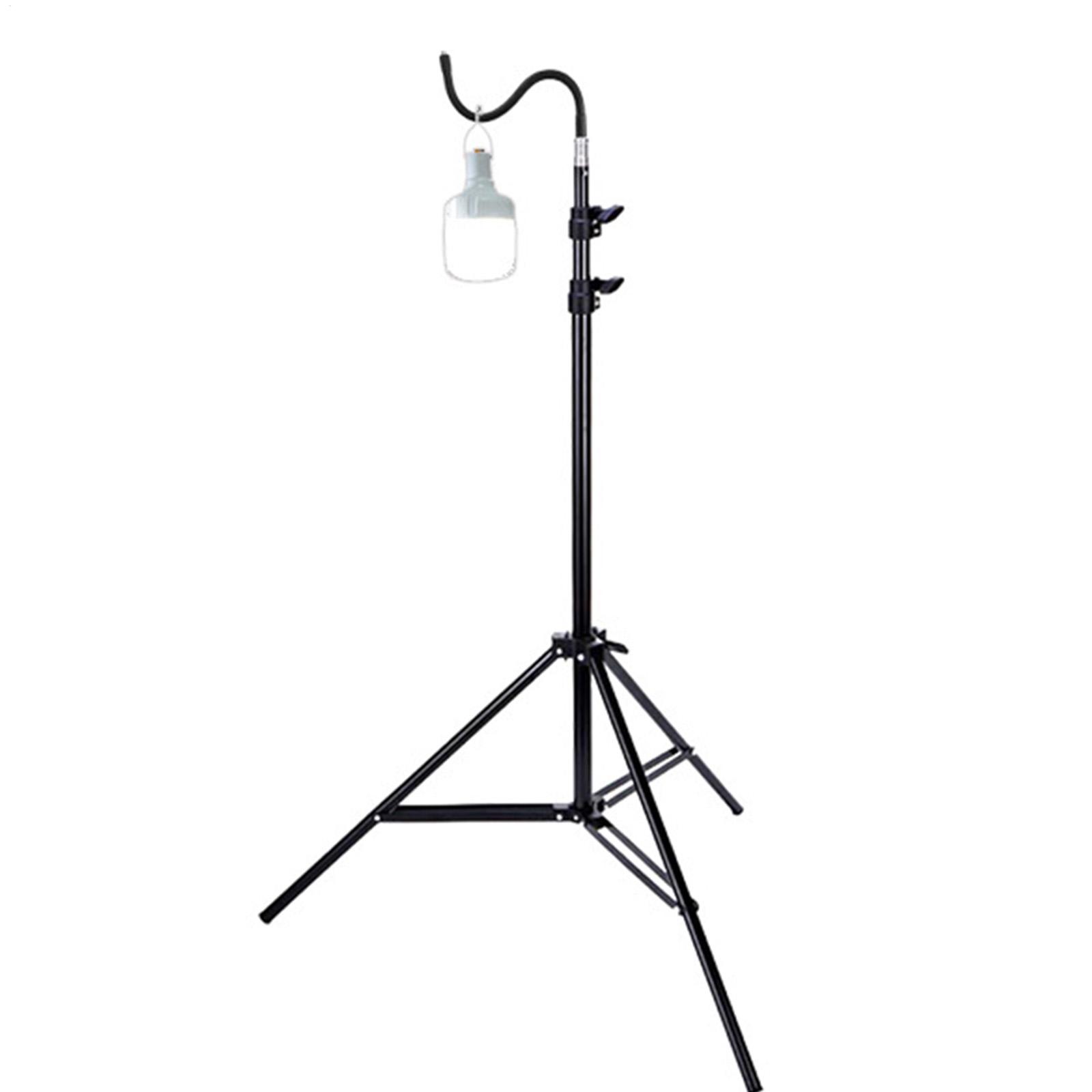 Soporte de luz para camping de - Camping Cooking Tripod reseña y precio