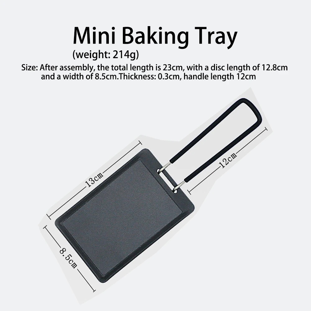 Sartén pequeña para camping, p - Camping Cooking Tray reseña y precio