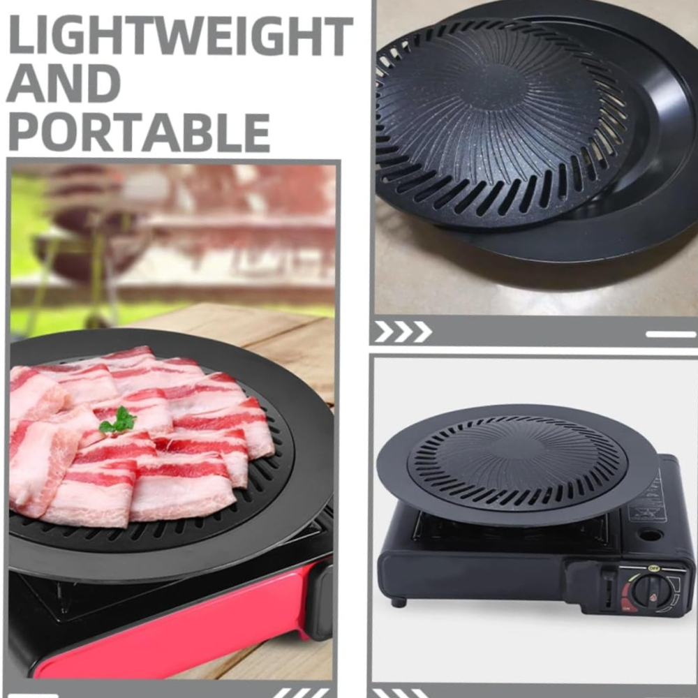 KOSUN-sartén para parrilla de  - Camping Cooking Vegetables reseña y precio