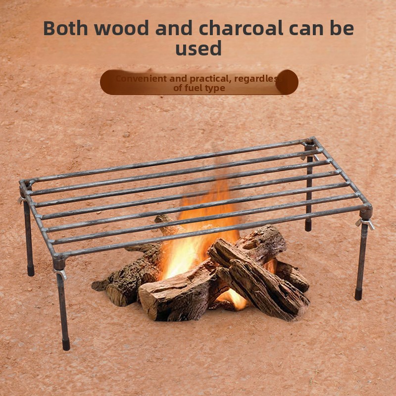 Soporte de Acero para Ollas, T - Camping Cooking Tripod reseña y precio