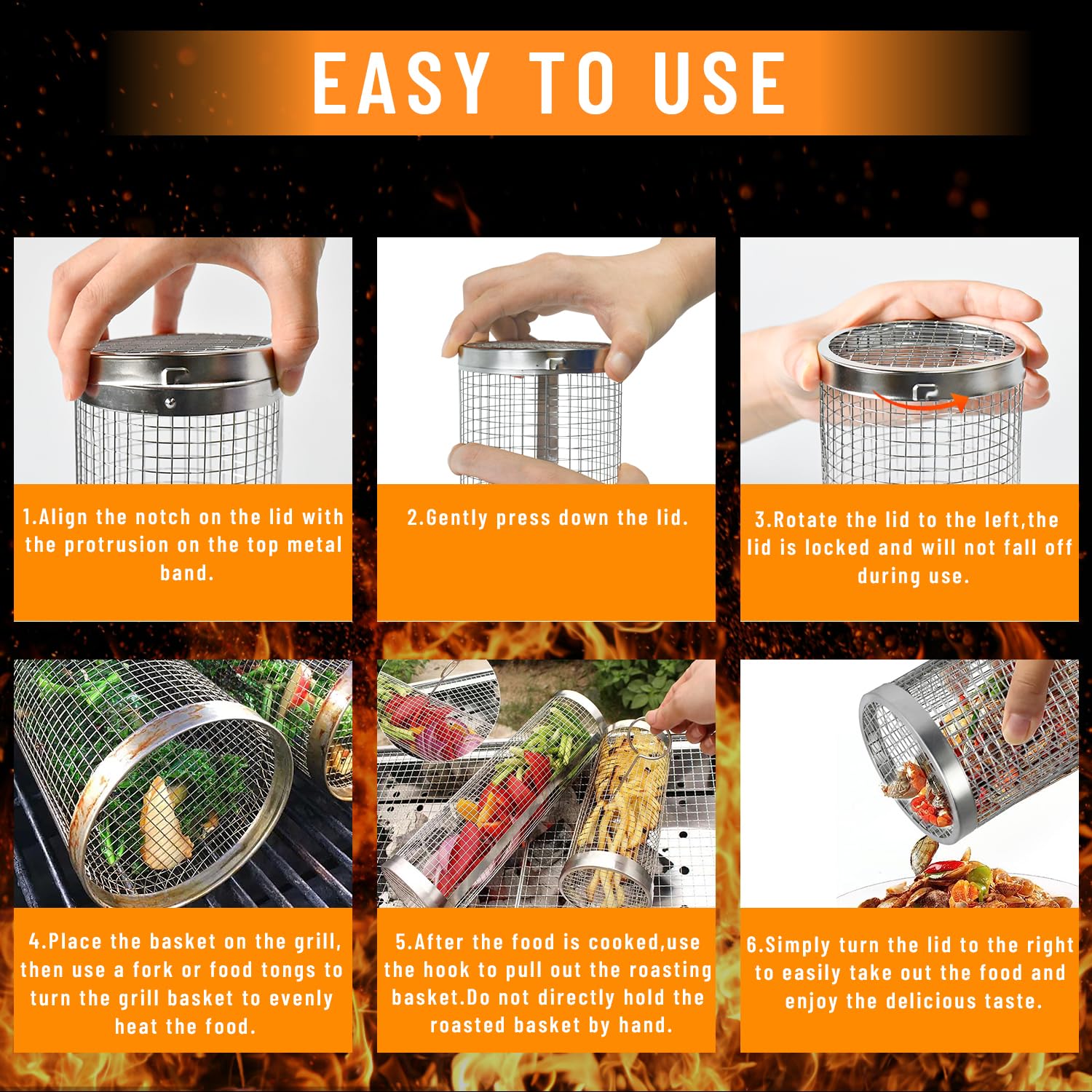 Cestas rodante para asar al ai - Camping Cooking Trangia reseña y precio