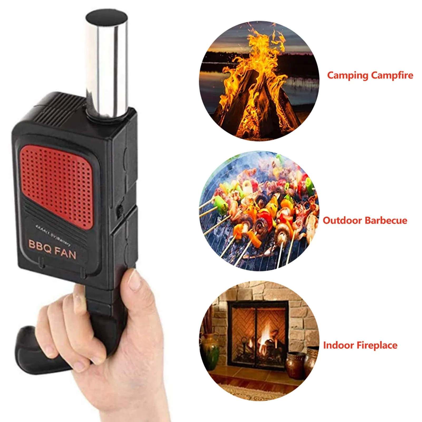 Ventilador Eléctrico Portátil  - Camping Cooking Tools reseña y precio