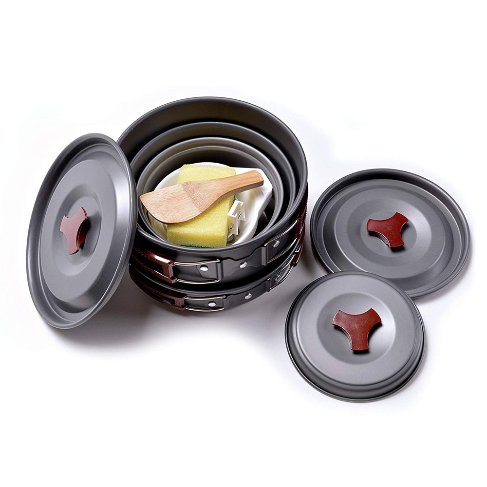 Kit de utensilios de cocina pa - Camping Cooking Wok reseña y precio