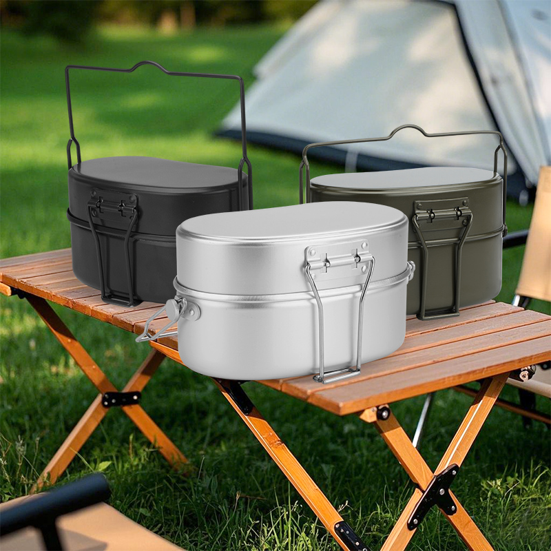Camping al aire libreMessKit m - Camping Cooking Kit Box reseña y precio