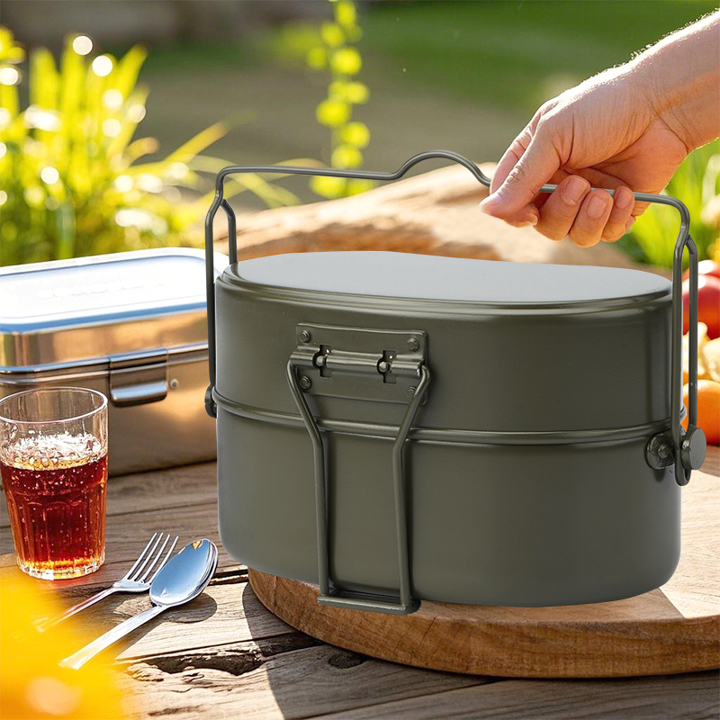Camping al aire libreMessKit m - Camping Cooking Kit Box reseña y precio