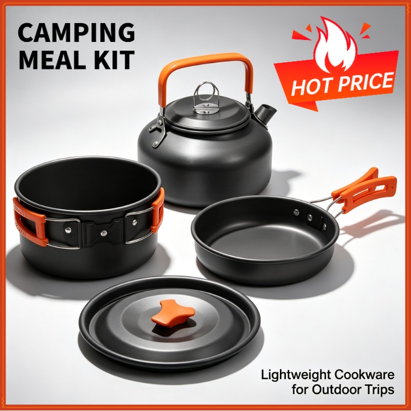 Juego de cocina para acampar,  - Camping Cooking Pack reseña y precio