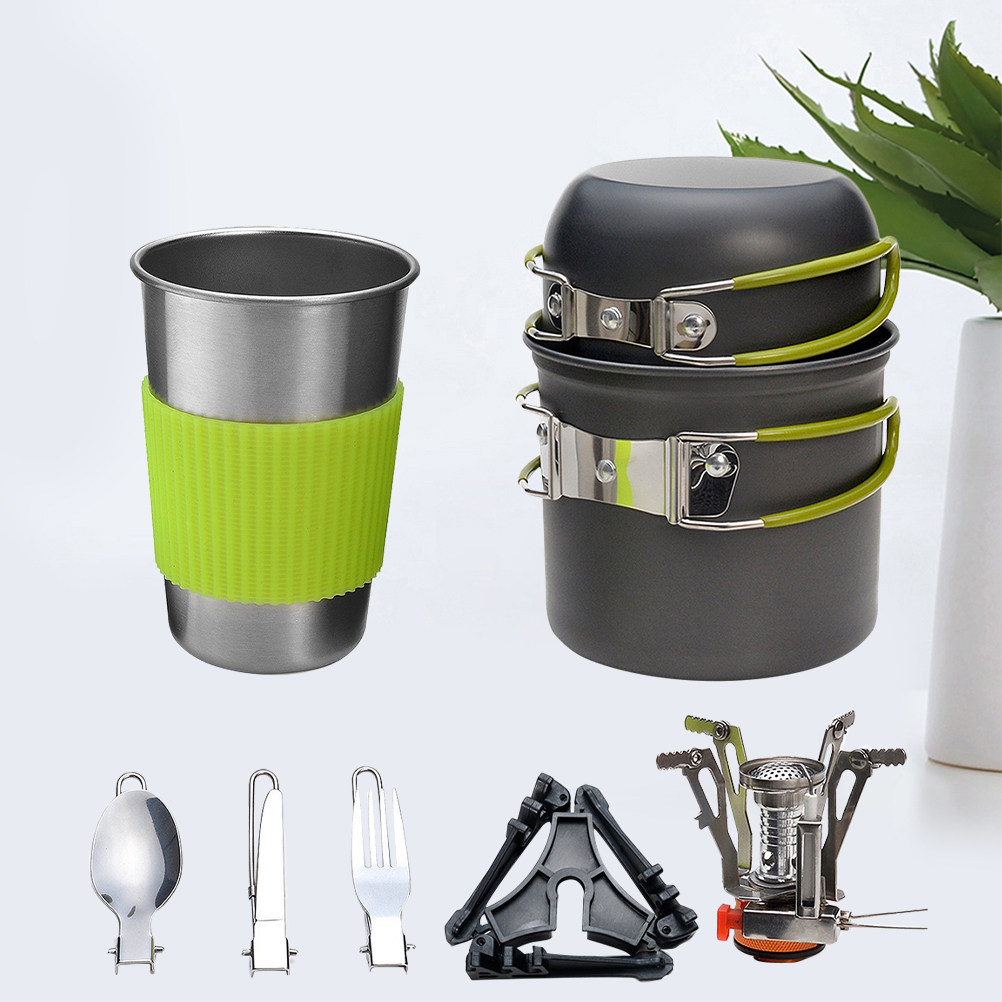 Juego de Utensilios de Cocina  - Camping Cooking Set reseña y precio