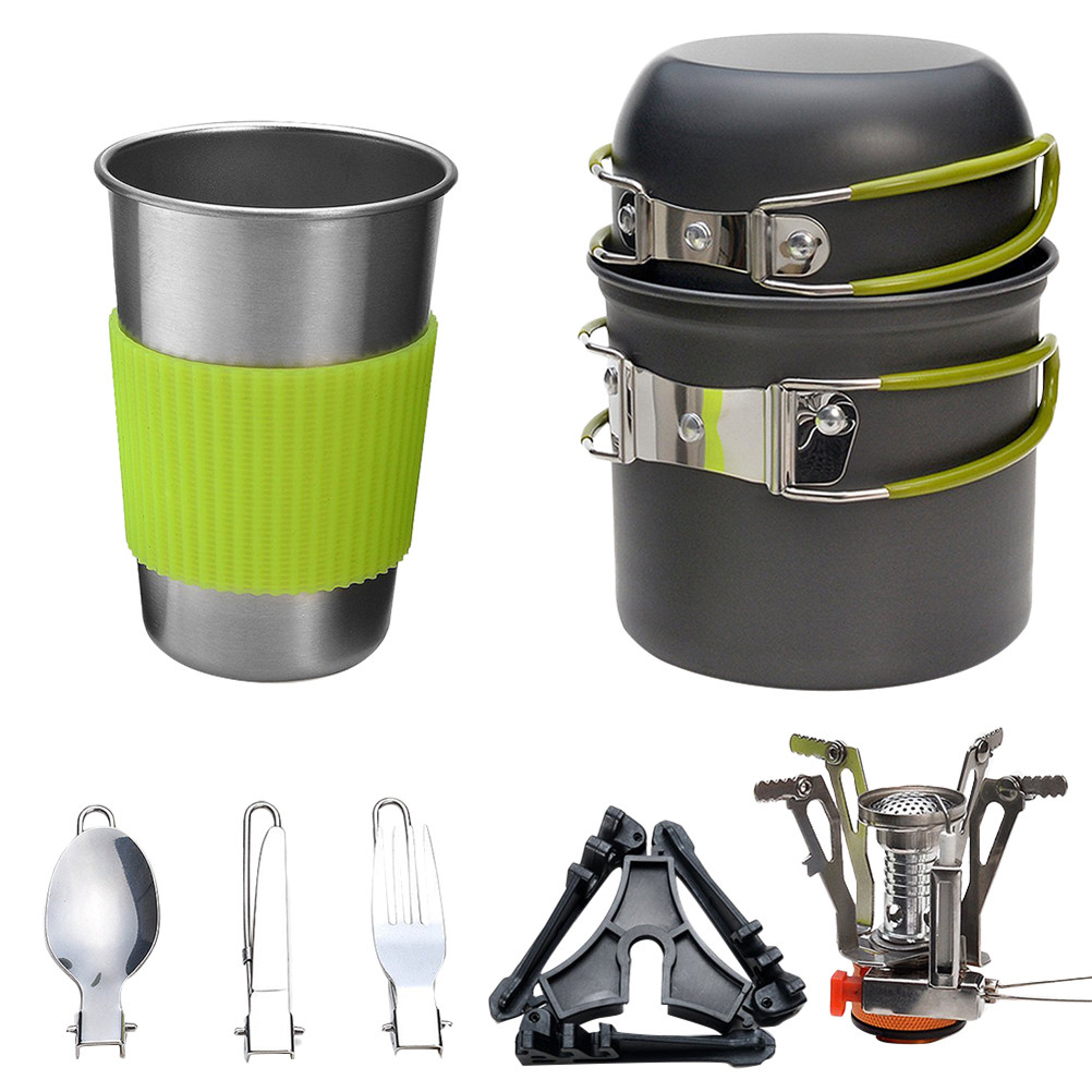 Juego de Utensilios de Cocina  - Camping Cooking Set reseña y precio